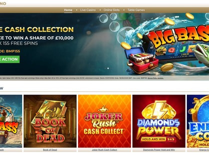 Prime Casino Desktop View