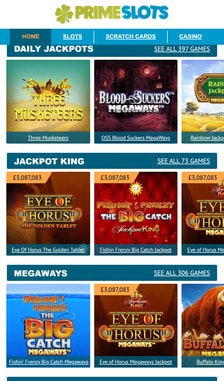 Prime Slots Games Overview