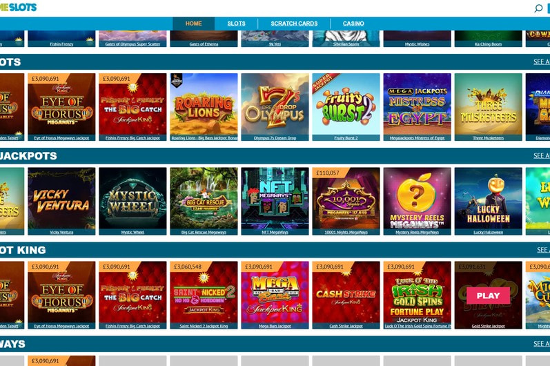 Prime Slots Overview