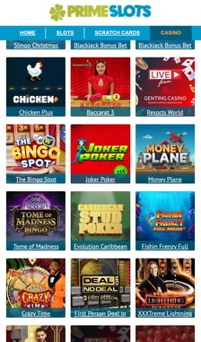 Prime Slots Poker Overview