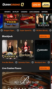 QuinnBet Blackjack Overview