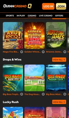 QuinnBet Games Overview