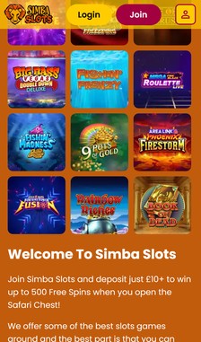 Simba Games Blackjack Overview