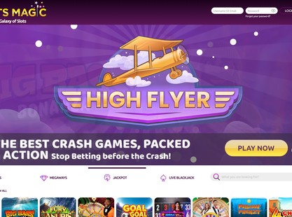 SlotsMagic Desktop View