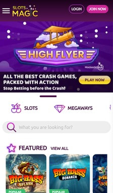 SlotsMagic Registration Step 1