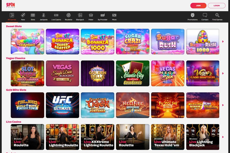 Spin Casino Overview