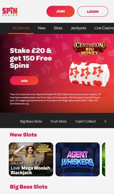 Spin Casino User Experience on Site