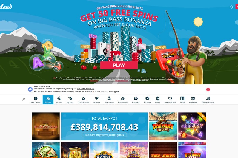 Spinland Homepage