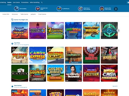 Sportingbet Desktop View