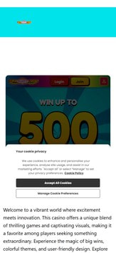 Super Mega Fluffy Rainbow Vegas Jackpot Mobile View