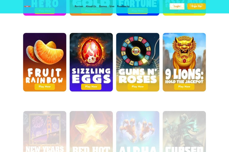 Super Mega Fluffy Rainbow Vegas Jackpot Overview