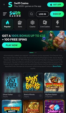 Swift Casino User Experience on Site