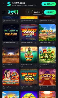 Swift Casino Slots Overview