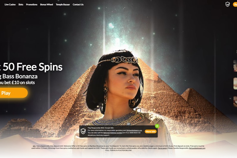 Temple Nile Homepage