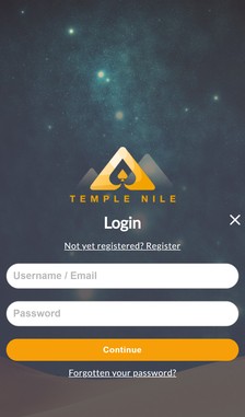 Temple Nile Registration Step 3