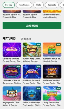 Unibet Games Overview