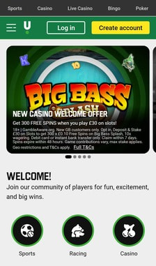 Unibet Registration Step 1