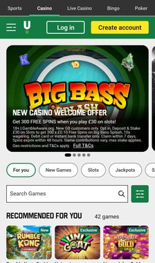 Unibet User Experience on Site