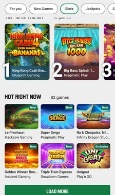 Unibet Slots Overview