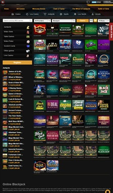 Videoslots Blackjack Overview