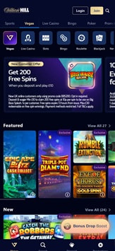 William Hill Mobile View