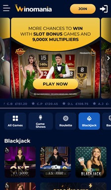 Winomania Blackjack Overview