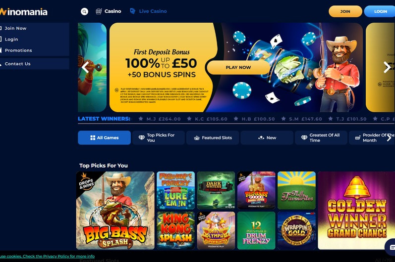 Winomania Homepage