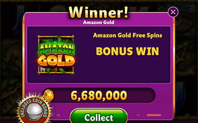 Amazon Gold Slot Bonus Round