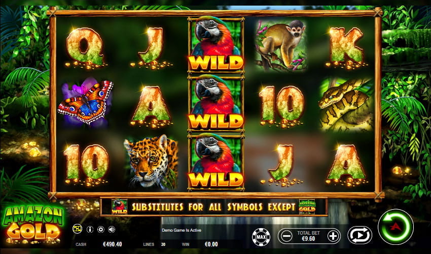 Amazon Gold Slot Review Gameplay, RTP and Features
