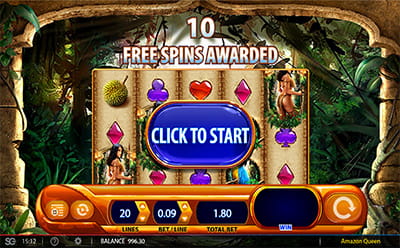 Amazon Queen Slot Free Spins