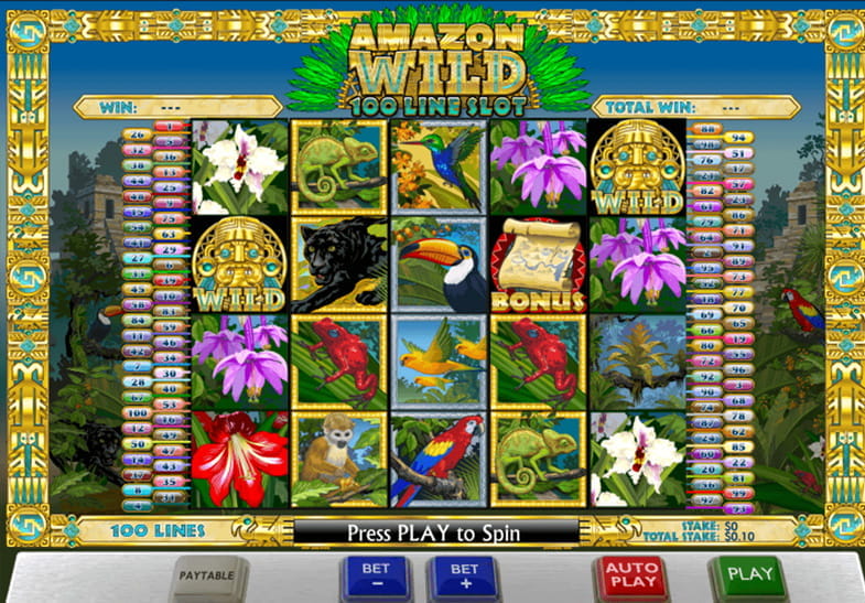 Amazon Wild Ash Gaming Slot online