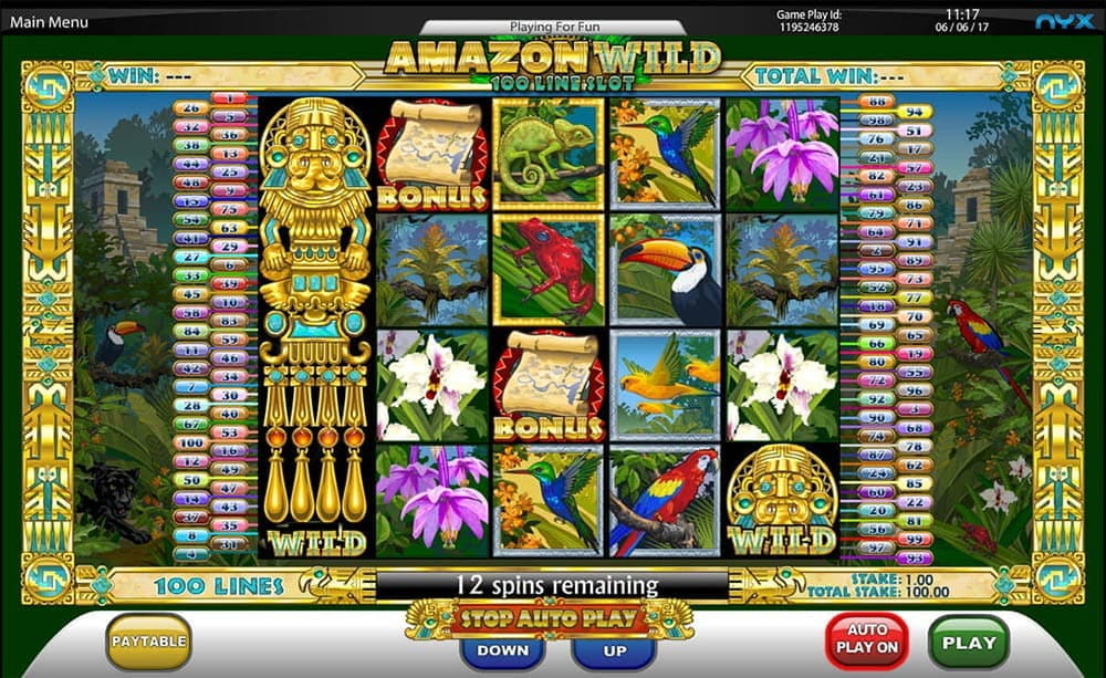 Mini amazon wild playtech casino slots review game Amazon wild playtech casino slots jackpot reviews zen