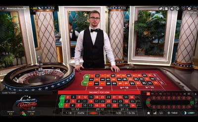 The Dealer Is Waiting for the Ball to Decide the Fate of the Participants on American Roulette
