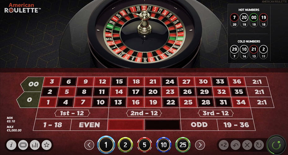 American Roulette Demo Game