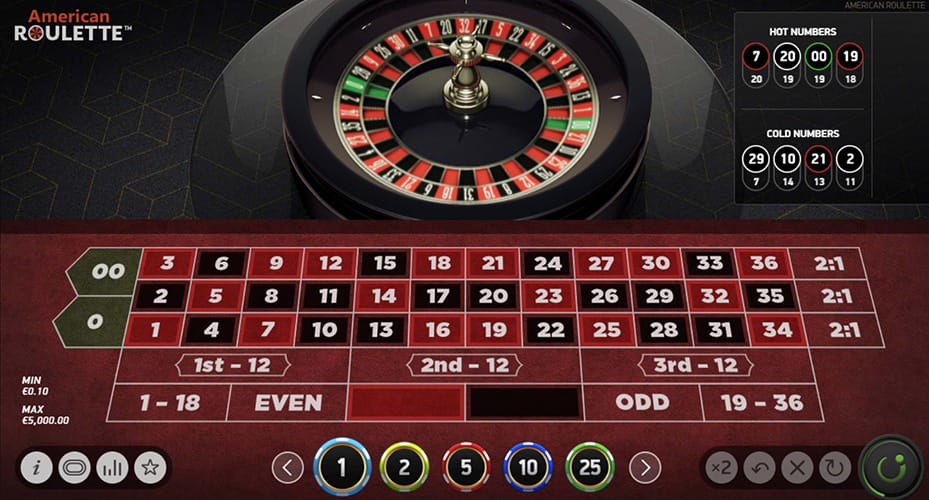 American Roulette Demo Game