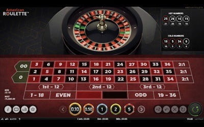 American Roulette at Casimba Mobile Casino