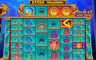 Der Online Slot Ancient Fortunes: Poseidon Megaways bei GG.BET