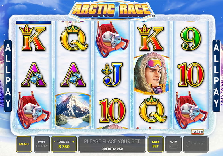 Arctic Race Online Slot by Novomatic