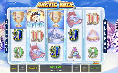 Arctic Race Slot Mobile