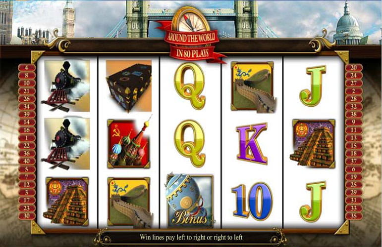Free Demo of the Around the World in 80 Plays Slot