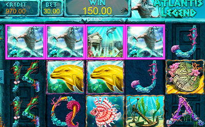 Atlantis Legend Slot Bonus Round