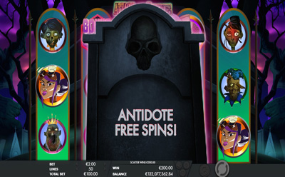 Attack of the Zombies Slot Free Spins