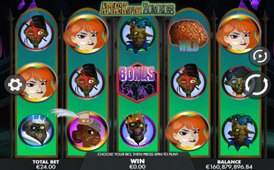 Attack of the Zombies Slot Mobile