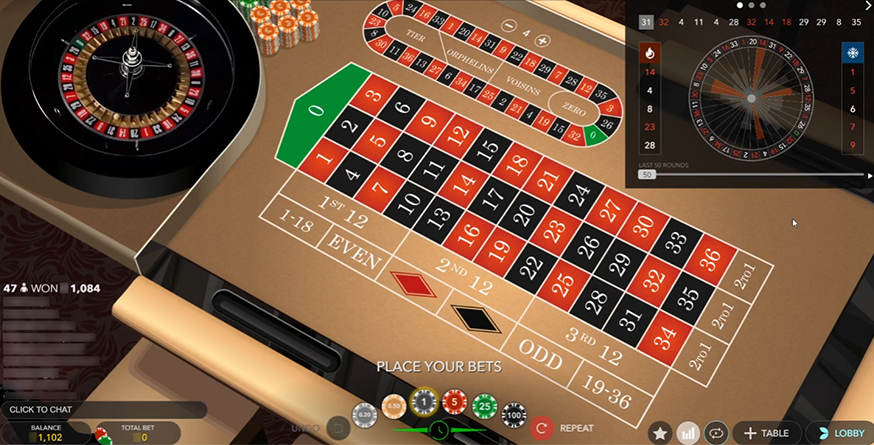 Auto Roulette La Partage gameplay screenshot