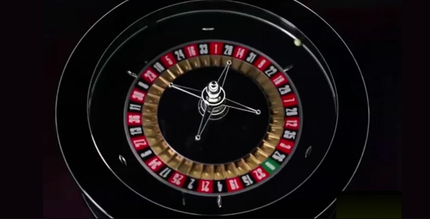 Auto Roulette La Partage wheel view