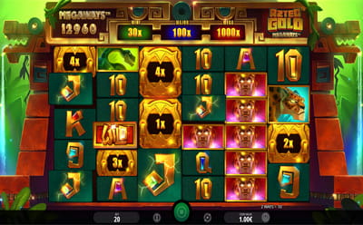 Aztec Gold Megaways Slot Bonus Round