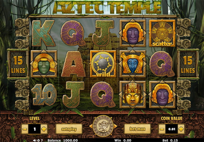 Aztec temple Online Slot Game