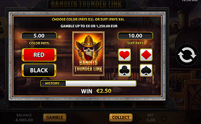 Bandits Thunder Link Slot Free Spins