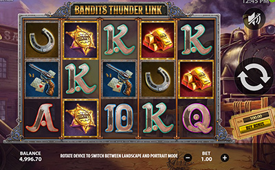 Bandits Thunder Link Slot Mobile