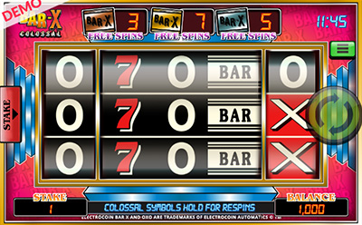 Bar-X Colossal Slot Mobile